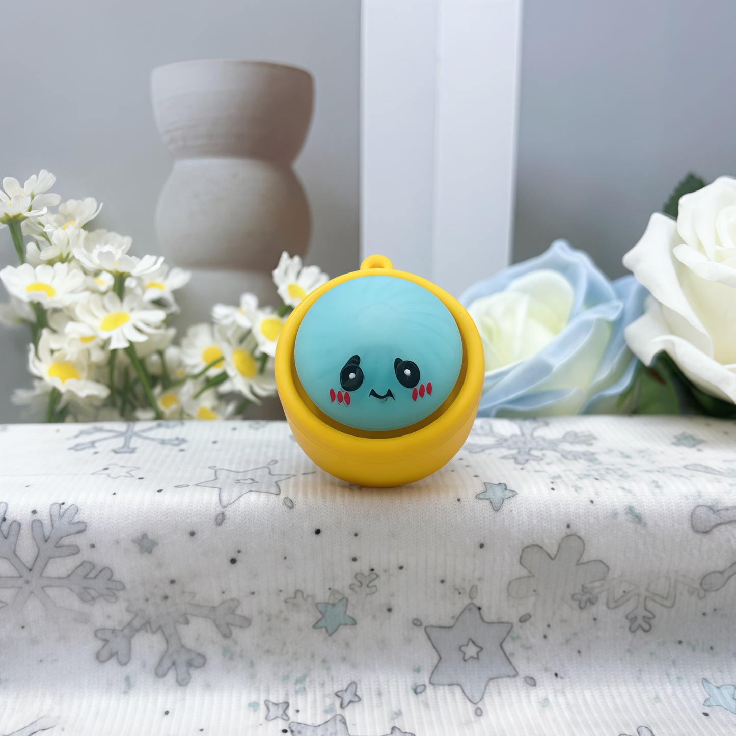 Cute Dumpling Pressable Fidget Toy Keychains Bag Charm Lanyard for Prizes Party Favor Gifts